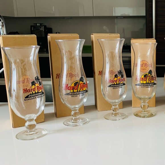Hard Rock Café Hurricane Glasses | Price is Firm | - Picture 7 of 8